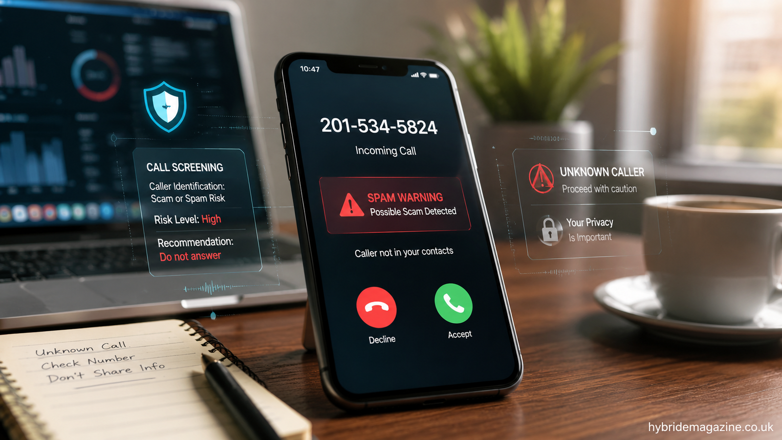 201-534-5824 Call Details, Spam Warning & Safety Guide Info